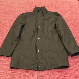 London Fog med Men's Dark Green Trench Coat